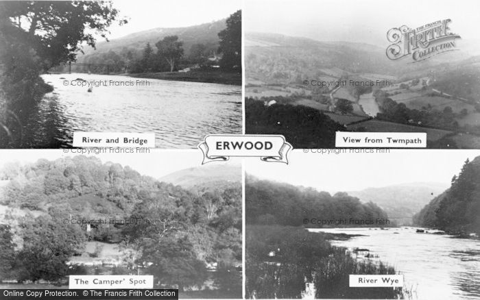 Photo of Erwood, Composite c.1960