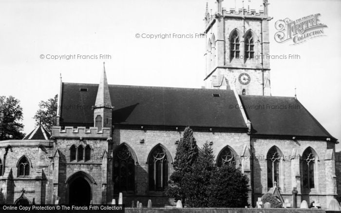 Photo of Escrick, St Helen's Church c.1955