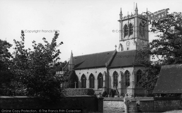Photo of Escrick, St Helen's Church c.1955