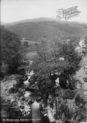 View From Evans Bridge 1892, Esgairgeiliog