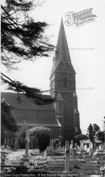 Photo of Esher, Christ Church c.1960