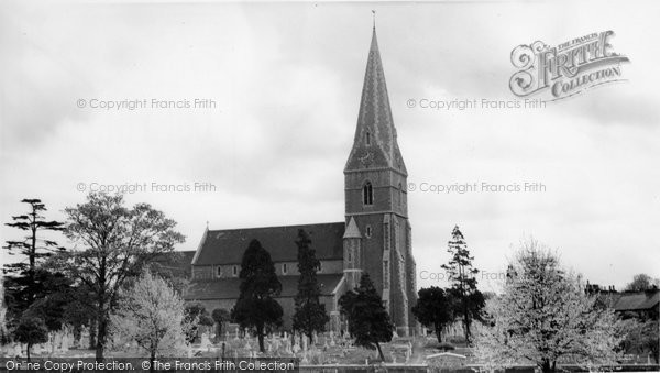 Photo of Esher, Christ Church c.1965