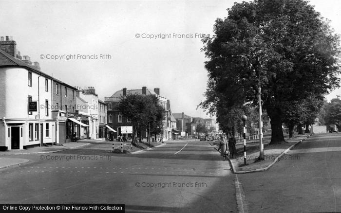 Photo of Esher, High Street c.1955