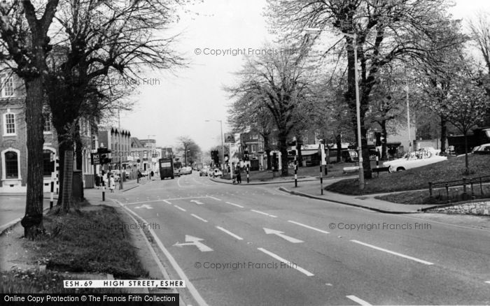 Photo of Esher, High Street c.1965