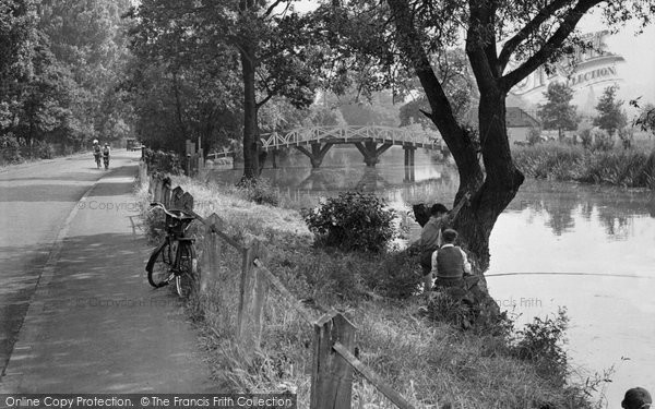 Photo of Esher, The River Mole c.1955