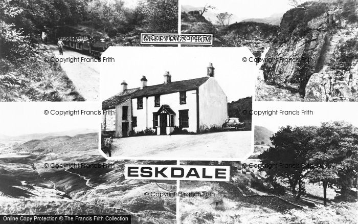 Photo of Eskdale Green, Composite c.1960