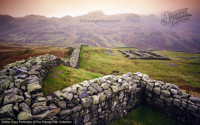 Photo of Eskdale Green, Hardknott Roman Fort And Birker Fell c.1980