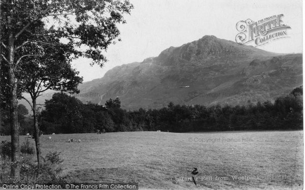 Photo of Eskdale Green, Harter Fell From Woolpack c.1930