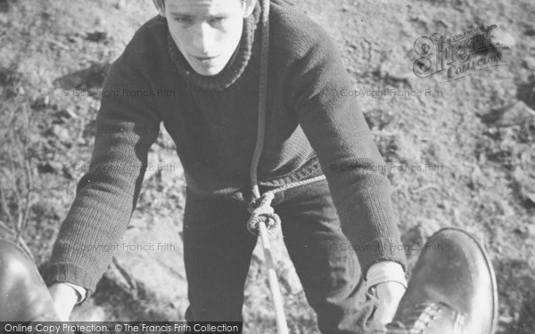 Photo of Eskdale Green, Mountain Rescue Practice, Outward Bound Mountain School c.1955