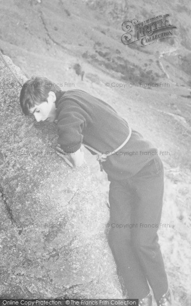 Photo of Eskdale Green, Rock Climbing, Outward Bound Mountain School c.1955