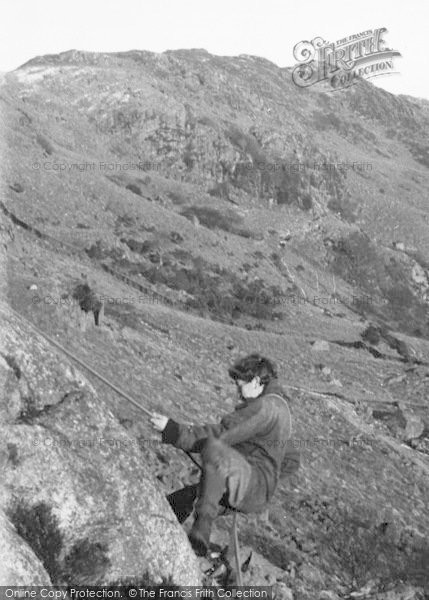 Photo of Eskdale Green, Steep Climb, Outward Bound Mountain School c.1955