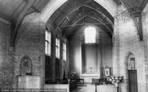 Photo of Essington, Church Interior c.1965