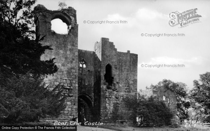 Photo of Etal, The Castle c.1955