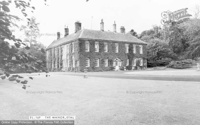 Photo of Etal, The Manor c.1960