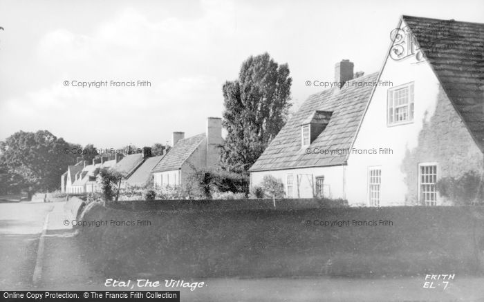 Photo of Etal, The Village c.1955