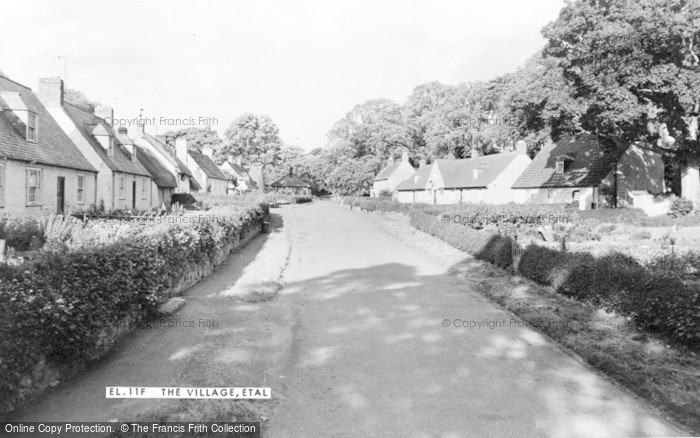 Photo of Etal, The Village c.1960