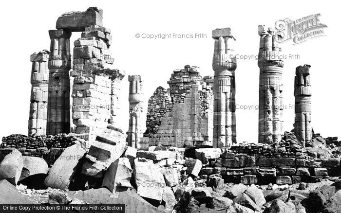 Ethiopia, the Temple of Soleb 1860 Photo of Ethiopia, The Temple Of Soleb 1860