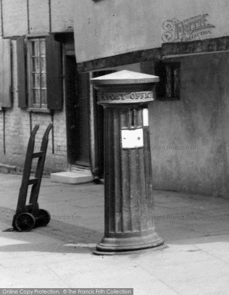 Photo of Eton, A Post Box 1929