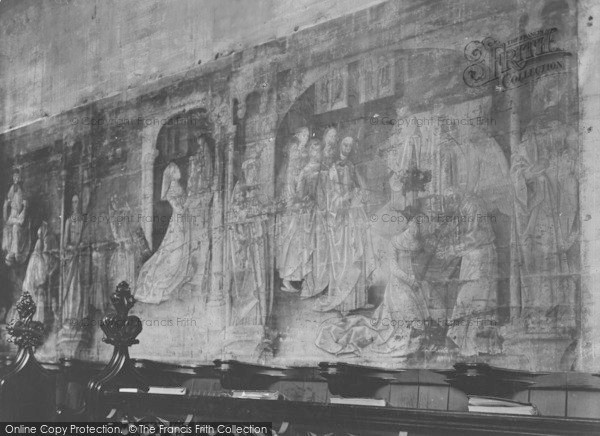 Photo of Eton, College Chapel, Wall Paintings 1923