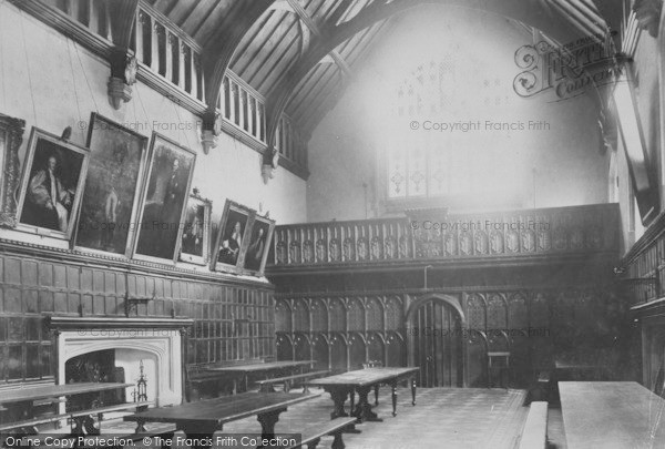 Photo of Eton, College, Dining Hall 1895