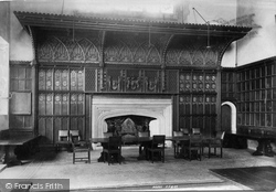 College, Dining Hall Fireplace 1895, Eton