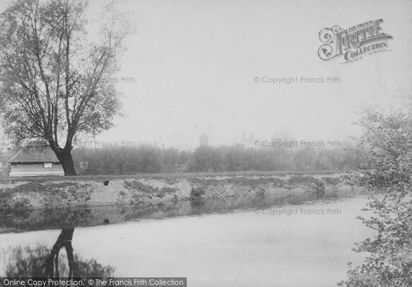 Photo of Eton, College From The River 1895