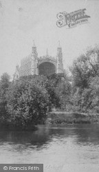 College From The River 1895, Eton