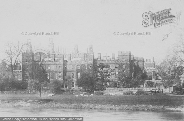 Photo of Eton, College From The River 1895