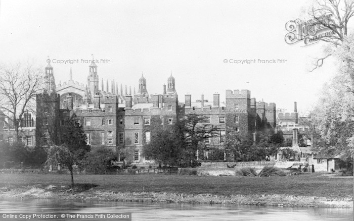 Photo of Eton, College From The River c.1900