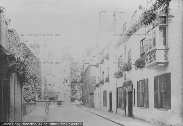 Photo of Eton, College, Keat's Lane 1909