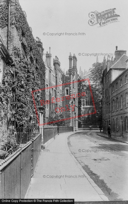 Photo of Eton, College, Keats Lane 1909