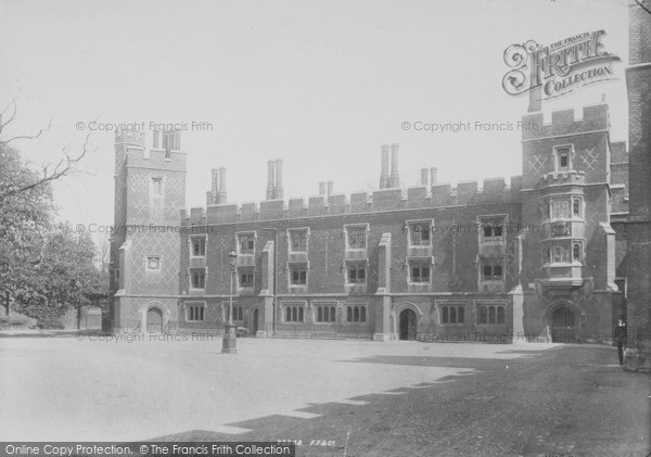 Photo of Eton, College, New Schools, Weston's Yard 1895