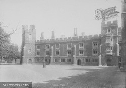 College, New Schools, Weston's Yard 1895, Eton