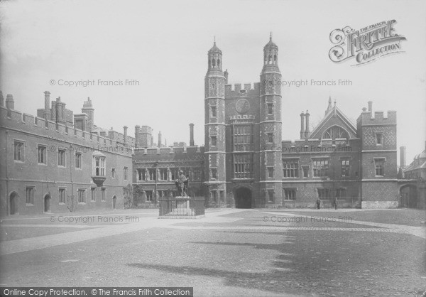 Photo of Eton, College, School Yard 1895