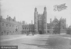 College, School Yard 1895, Eton