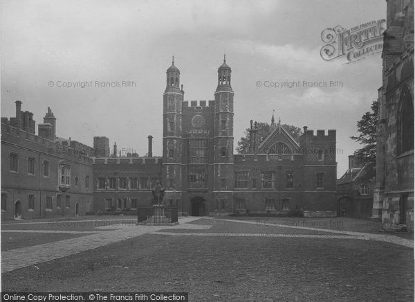 Photo of Eton, College School Yard 1923