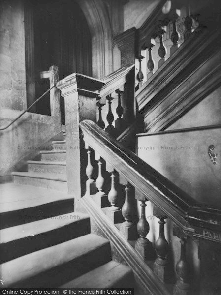 Photo of Eton, College, Staircase To Chapel And Upper School 1930