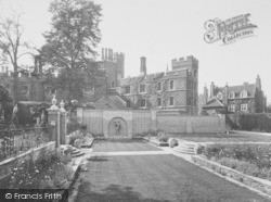 College, Sunken Garden Presented By  His Majesty The King Of Siam 1930, Eton