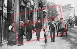 Eton Schoolboys In The High Street 1906, Eton