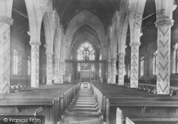 St John's Church Interior 1909, Eton