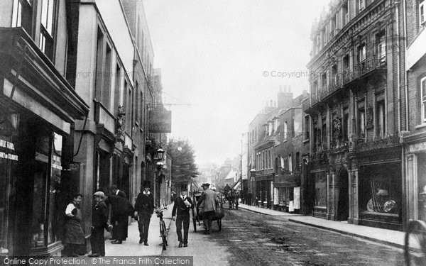 Photo of Eton, the High Street 1906
