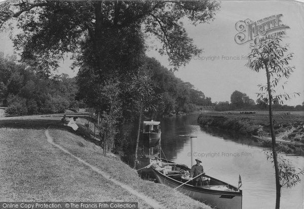 Photo of Eton, The River Thames 1909