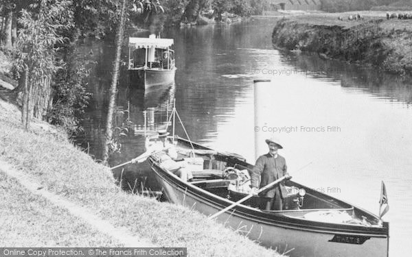 Photo of Eton, The River Thames, Pushing Off 1909