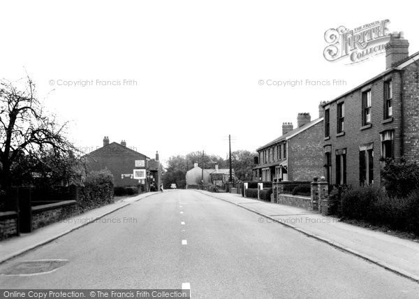 Photo of Euxton, Wigan Road c.1955