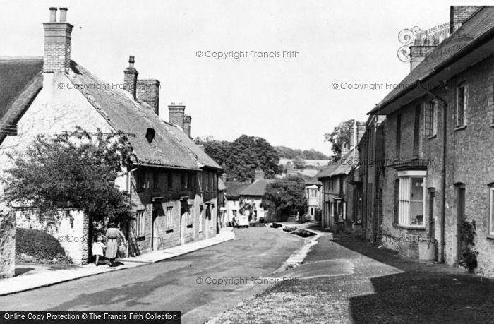 Photo of Evershot, Fore Street c.1955