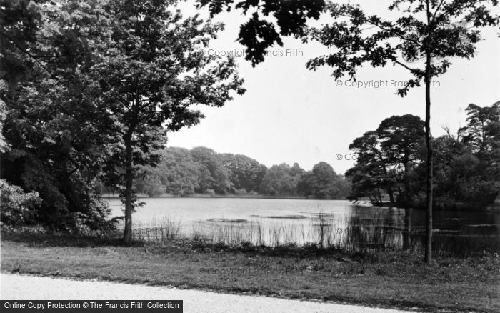 Photo of Eversley, Bramshill Lake c.1950