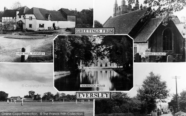 Photo of Eversley, Composite c.1960