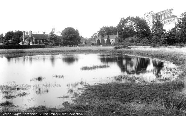Photo of Eversley Cross, The Green 1910
