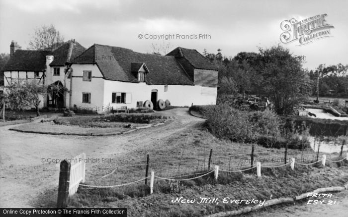 Photo of Eversley, New Mill c.1955