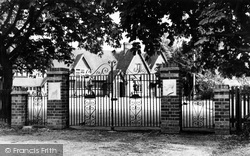 School, The Festival Gates c.1955, Eversley